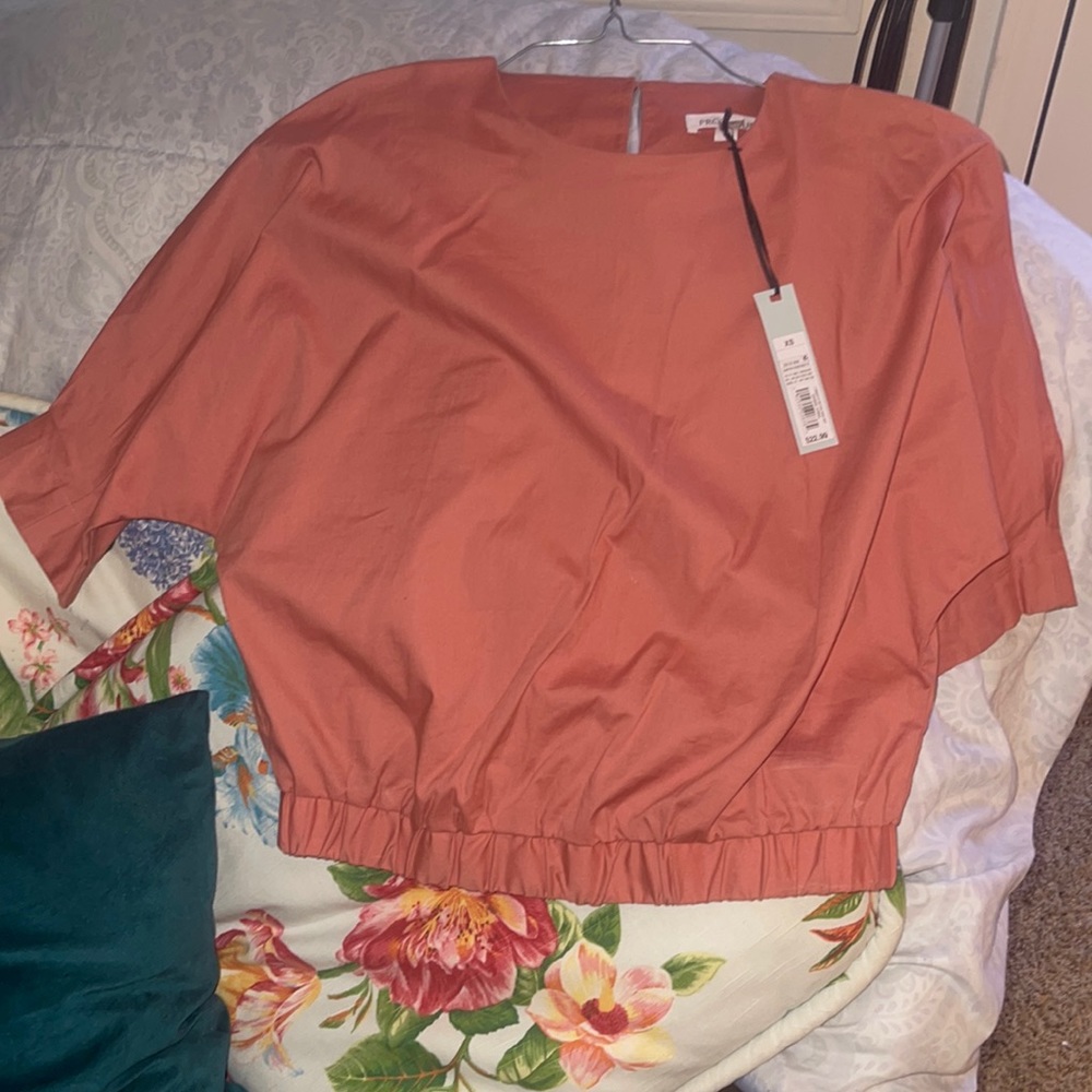 Prologue- Salmon colored Blouse- XS